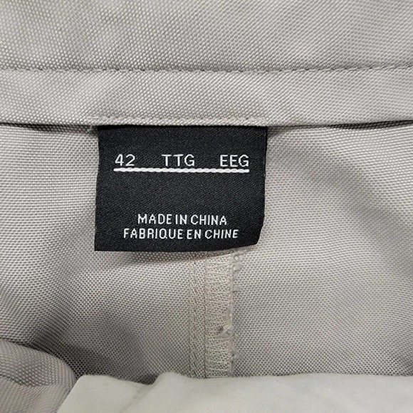 Nike Golf Dri-Fit Mens Light Gray Pleated 10” Shorts Size 42 405850-061 - Picture 3 of 12